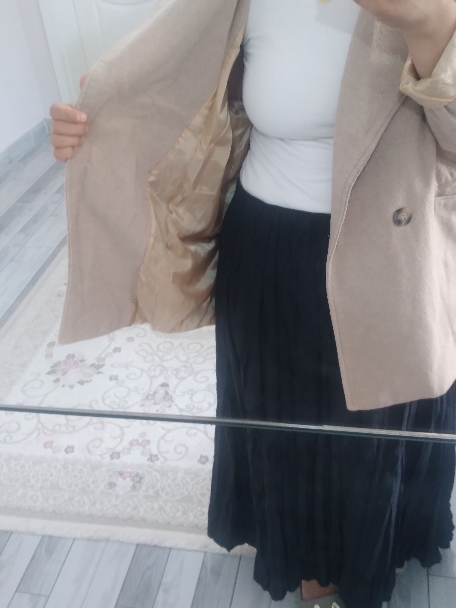 oversize kaşe ceket — görsel 7/10