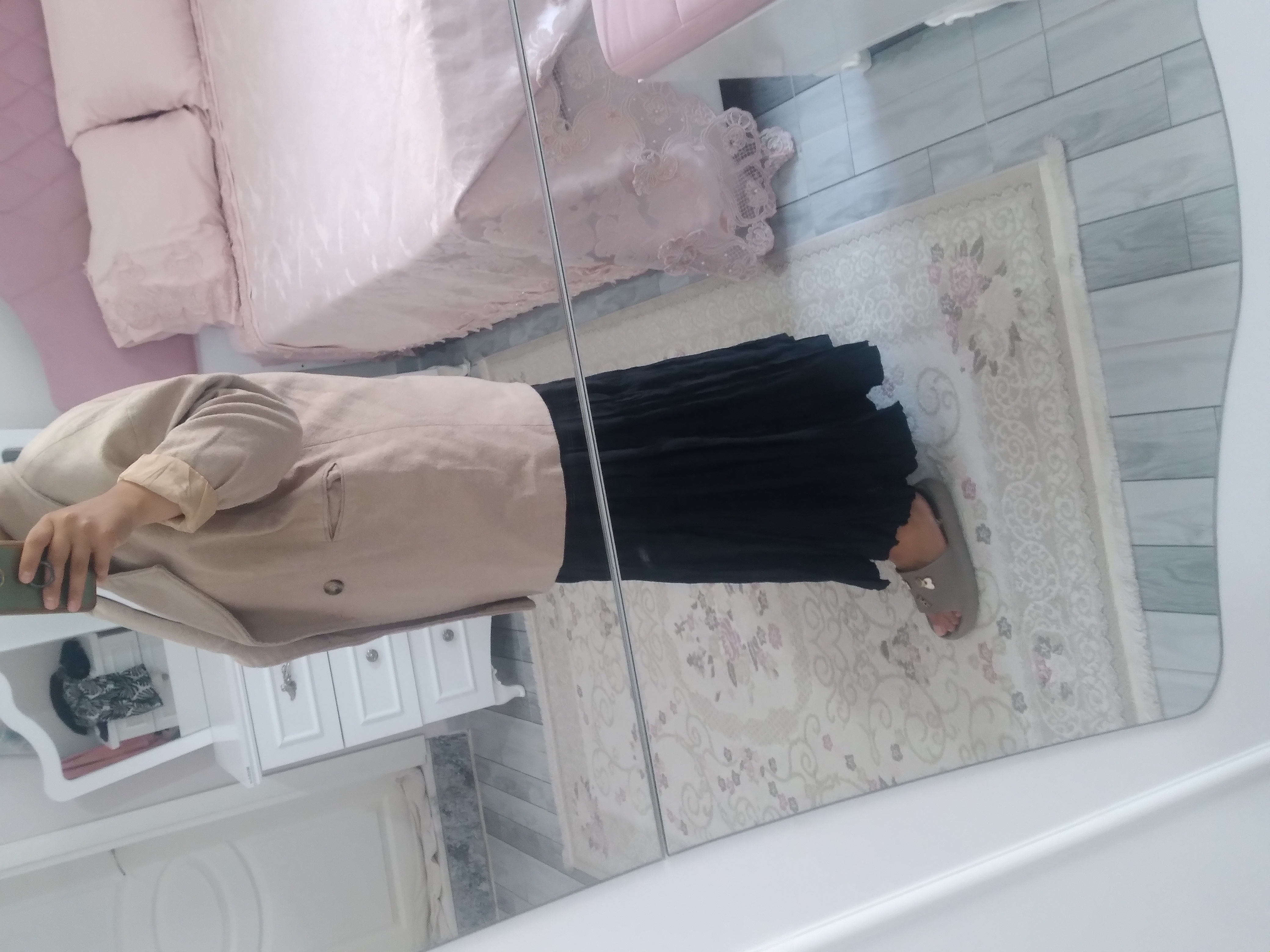 oversize kaşe ceket — görsel 8/10