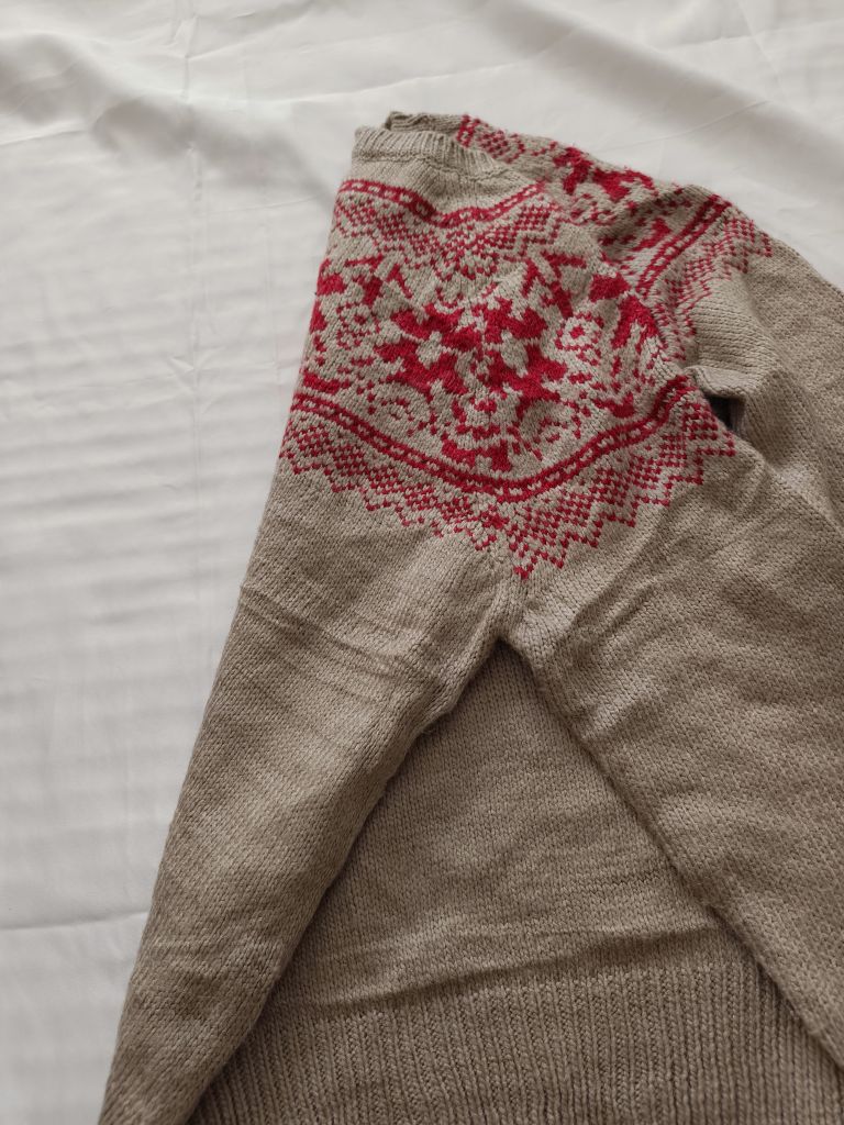 Mudo vintage retro yün karışımı kazak — görsel 4/15