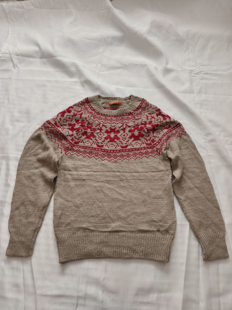 Mudo vintage retro yün karışımı kazak — görsel 7/15
