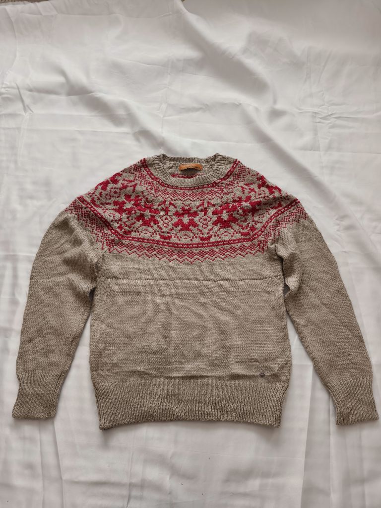 Mudo vintage retro yün karışımı kazak — görsel 9/15