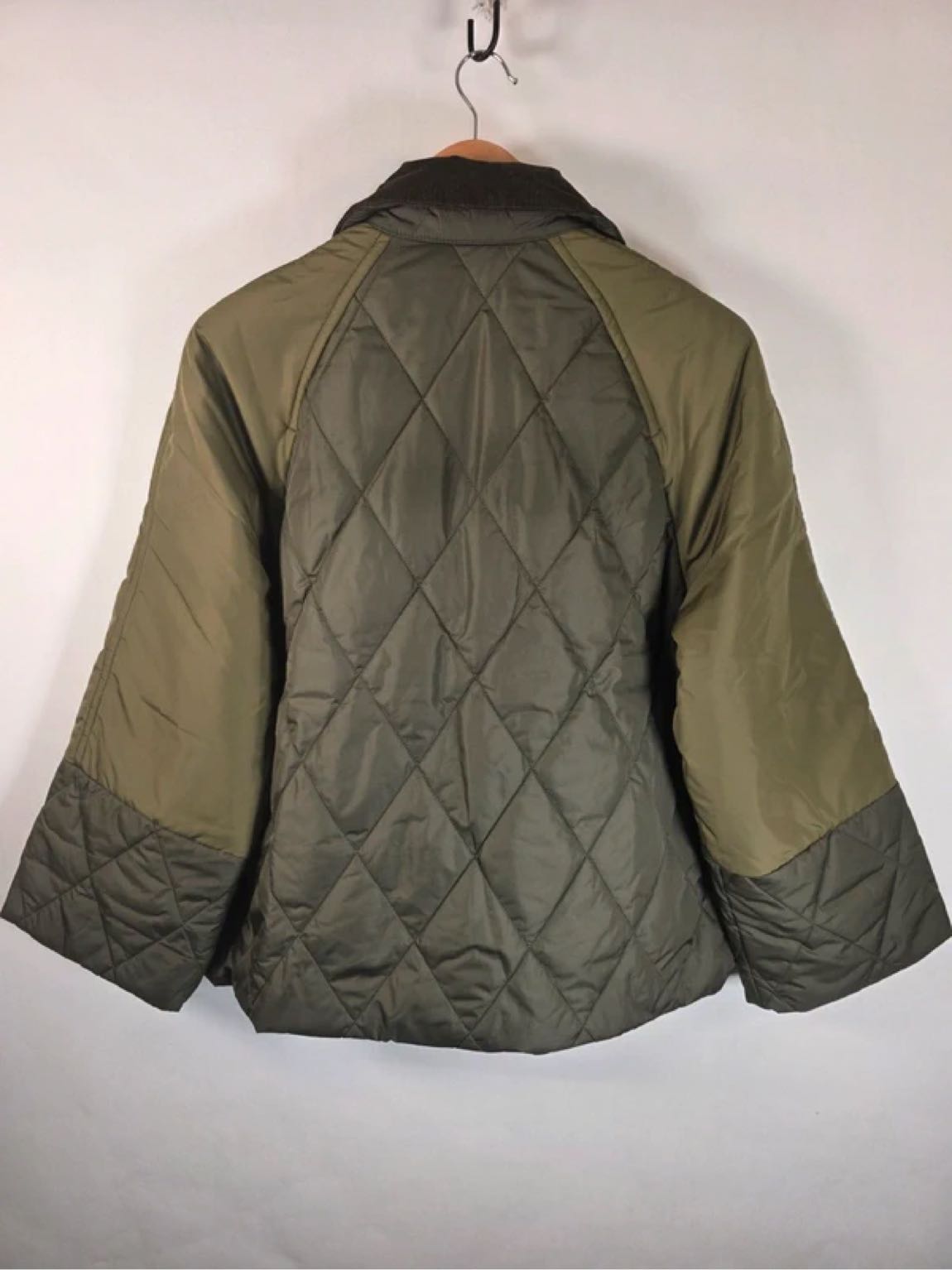 Orj Barbour Martha Quilted Haki Mont — görsel 3/16