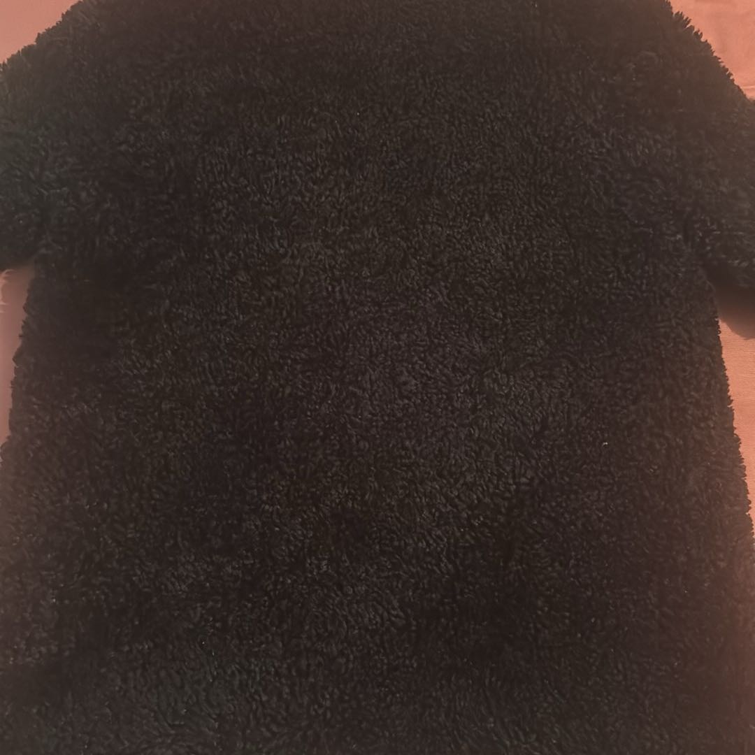 Mango Siyah Peluş Kaban — görsel 3/3