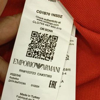 Orjinal Emporio Armani Polo Yaka Tişört — görsel 4/7