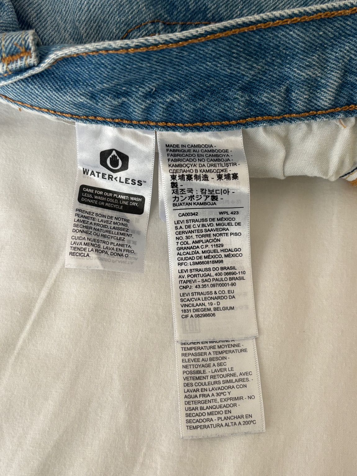 Levi's Kot Şort — görsel 4/6