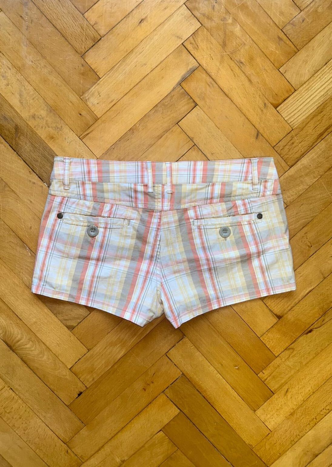 Mango Ekose Mini Şort — görsel 2/2