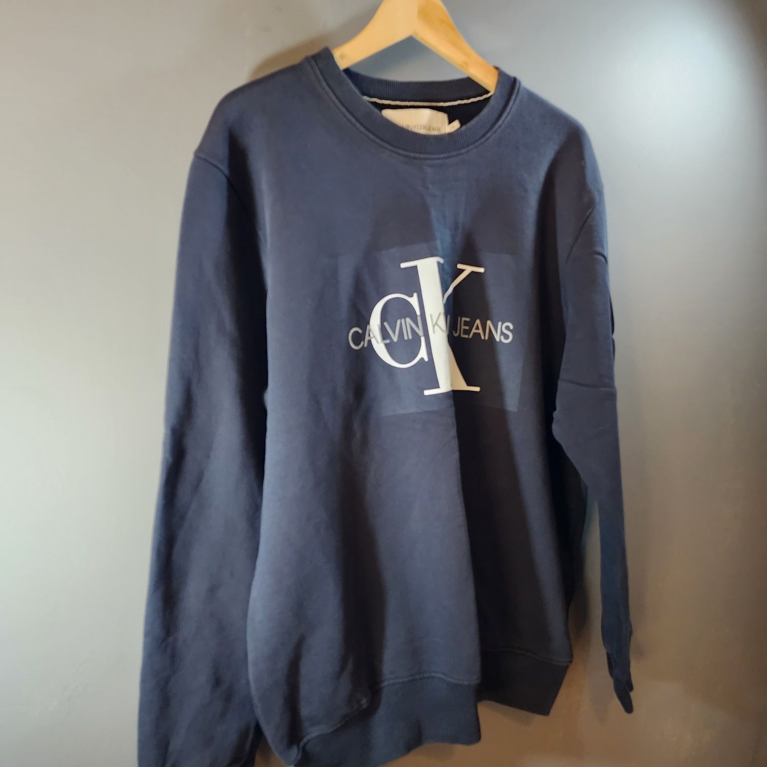 Orijinal Calvin Klein Sweatshirt Hoodie — görsel 3/6