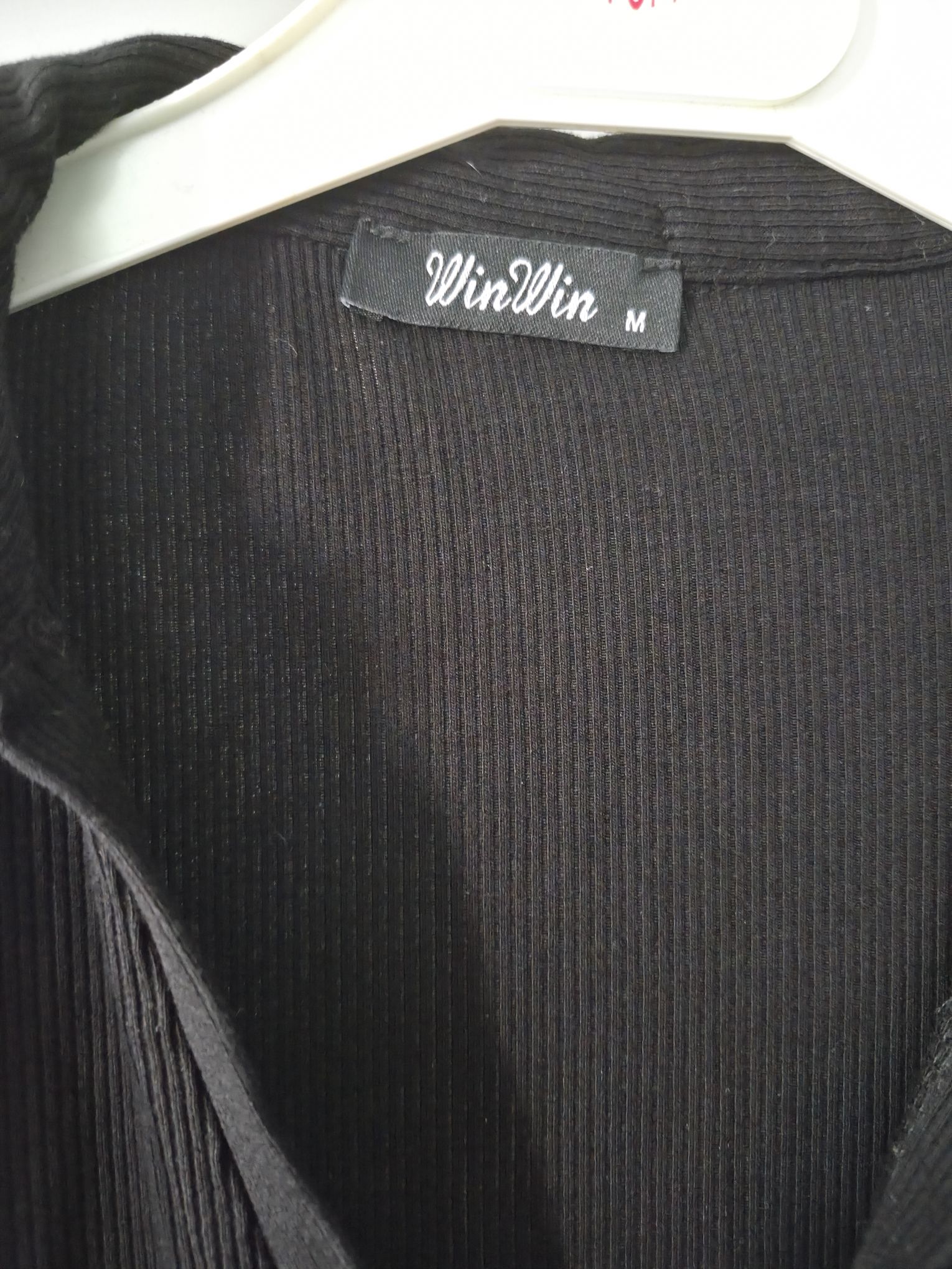 Fitilli Siyah Polo Yaka Tişört — görsel 15/20