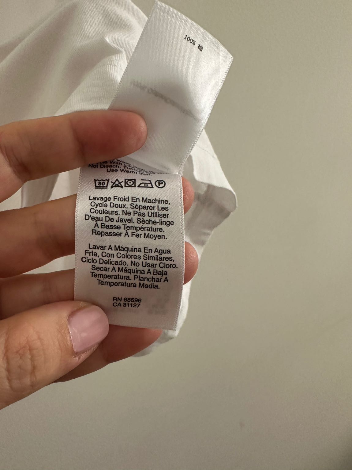 DKNY Beyaz T-Shirt — görsel 7/10