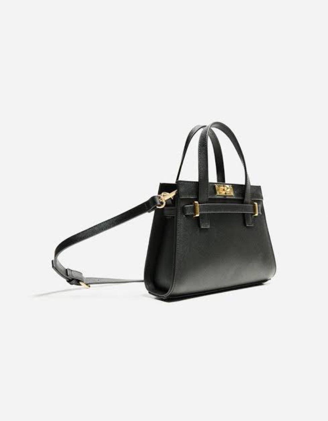 Bershka Siyah Kutu Çanta — görsel 2/4