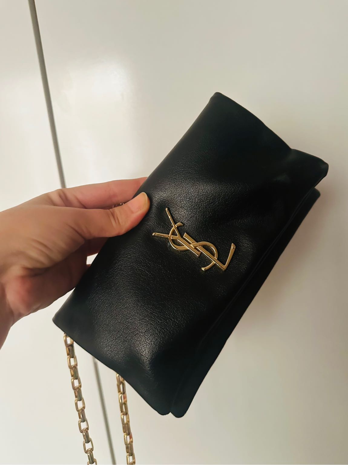 Yves Saint Laurent Siyah El Çantası — görsel 2/4