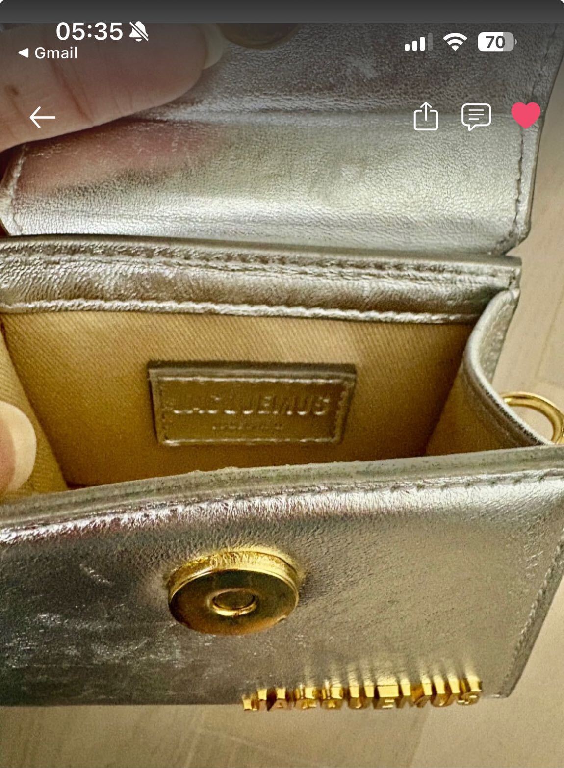 Faturalı Jacquemus Silver Le Chiquito — görsel 6/13
