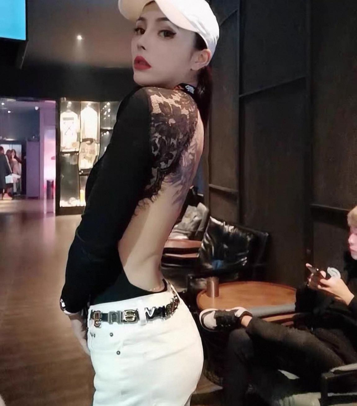 Alexander Wang Siyah Deri Kemer — görsel 7/9