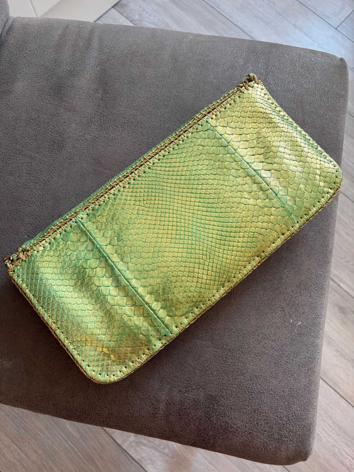 CASHHİMİ BROADWAY phyton clutch — görsel 2/7