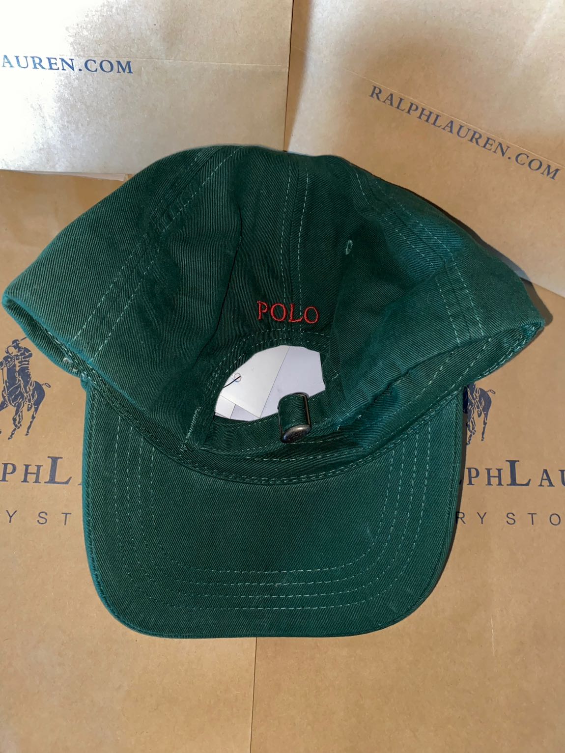 Polo Ralph Lauren Haki Yeşil Şapka — görsel 4/4