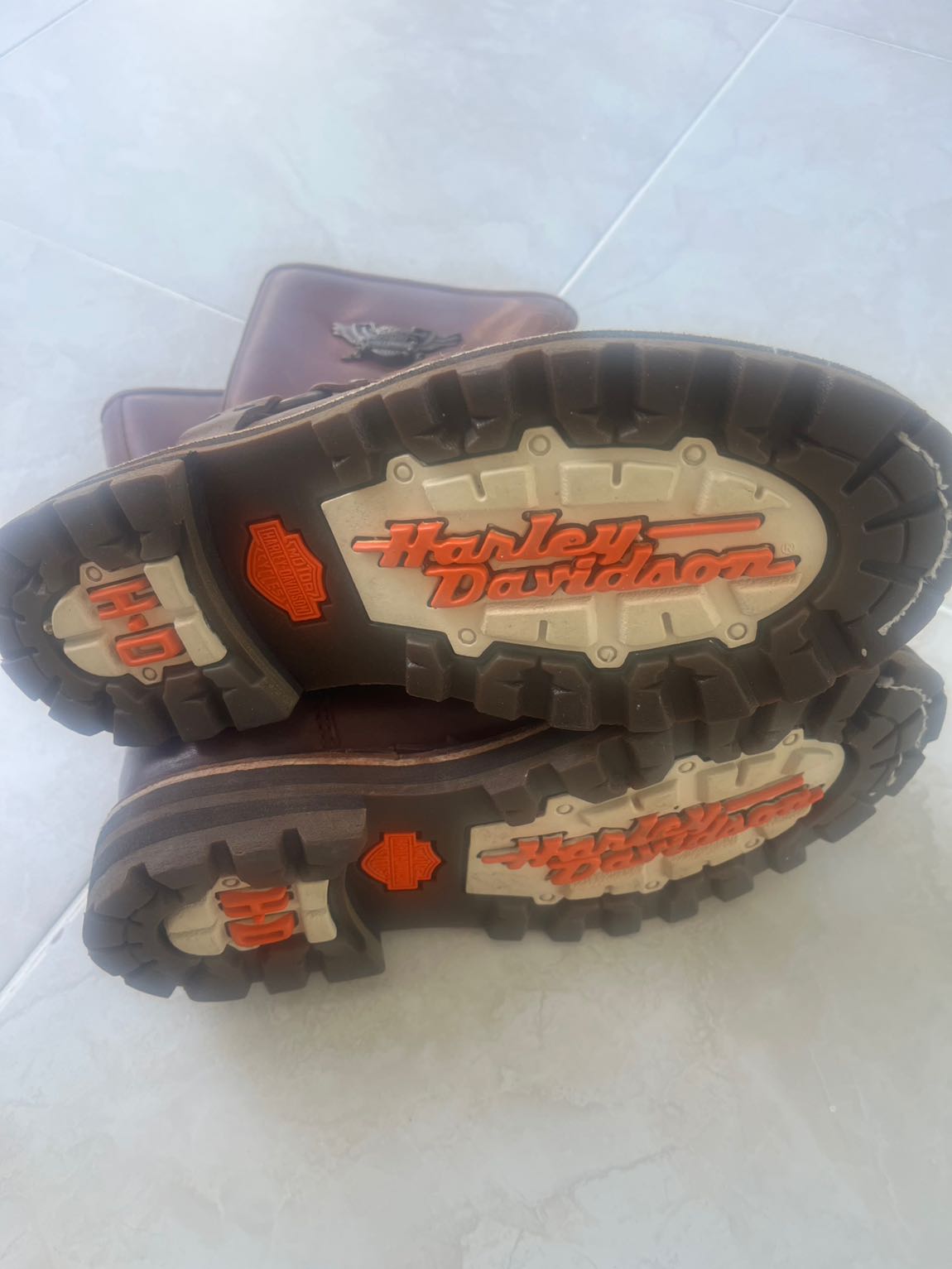 Harley Davidson Kadın Deri Bot — görsel 3/8