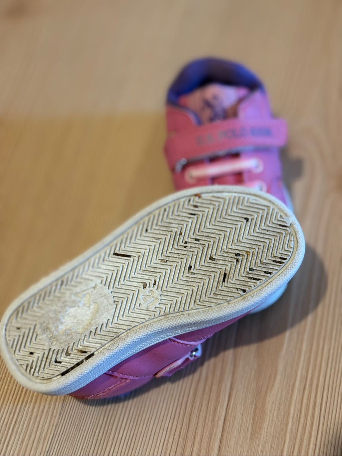 US Polo Assn Pembe Sneaker — görsel 4/4