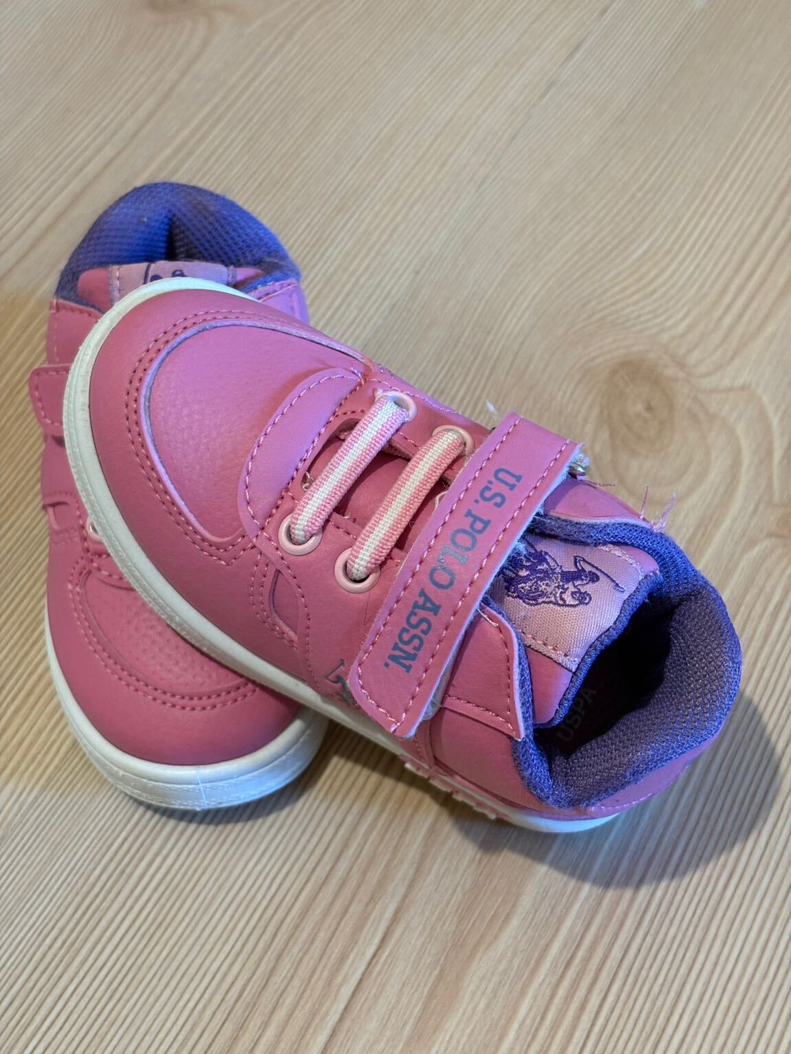 US Polo Assn Pembe Sneaker — görsel 3/4