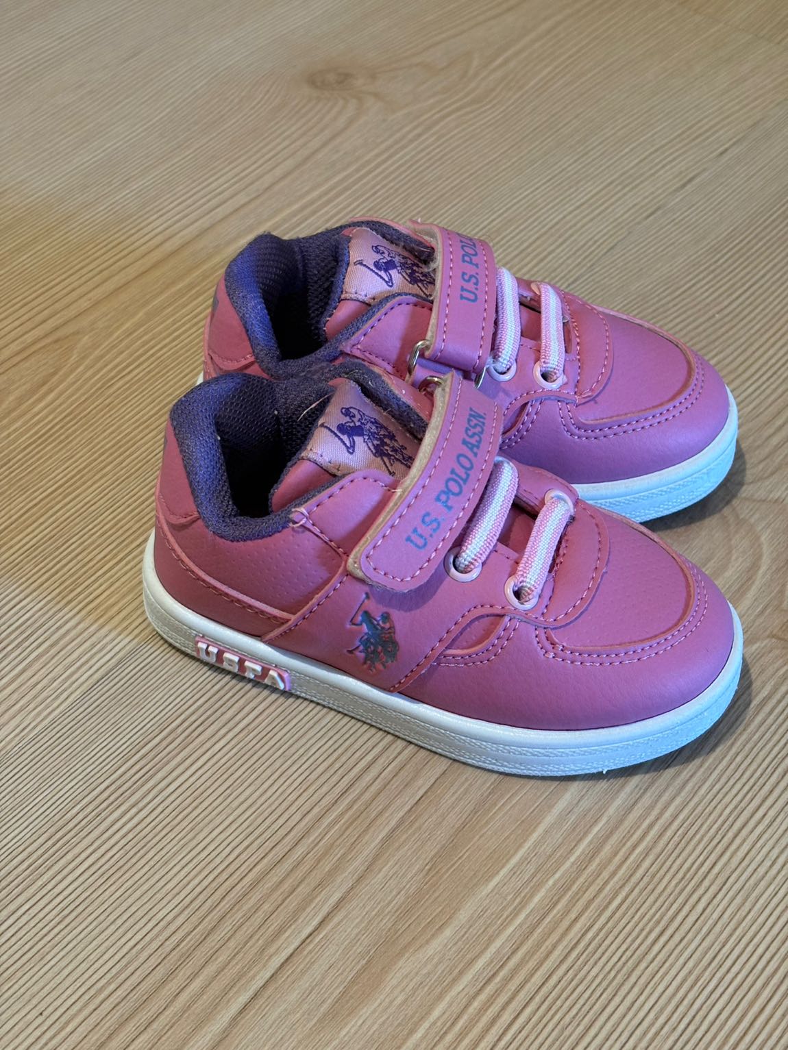 US Polo Assn Pembe Sneaker — görsel 2/4