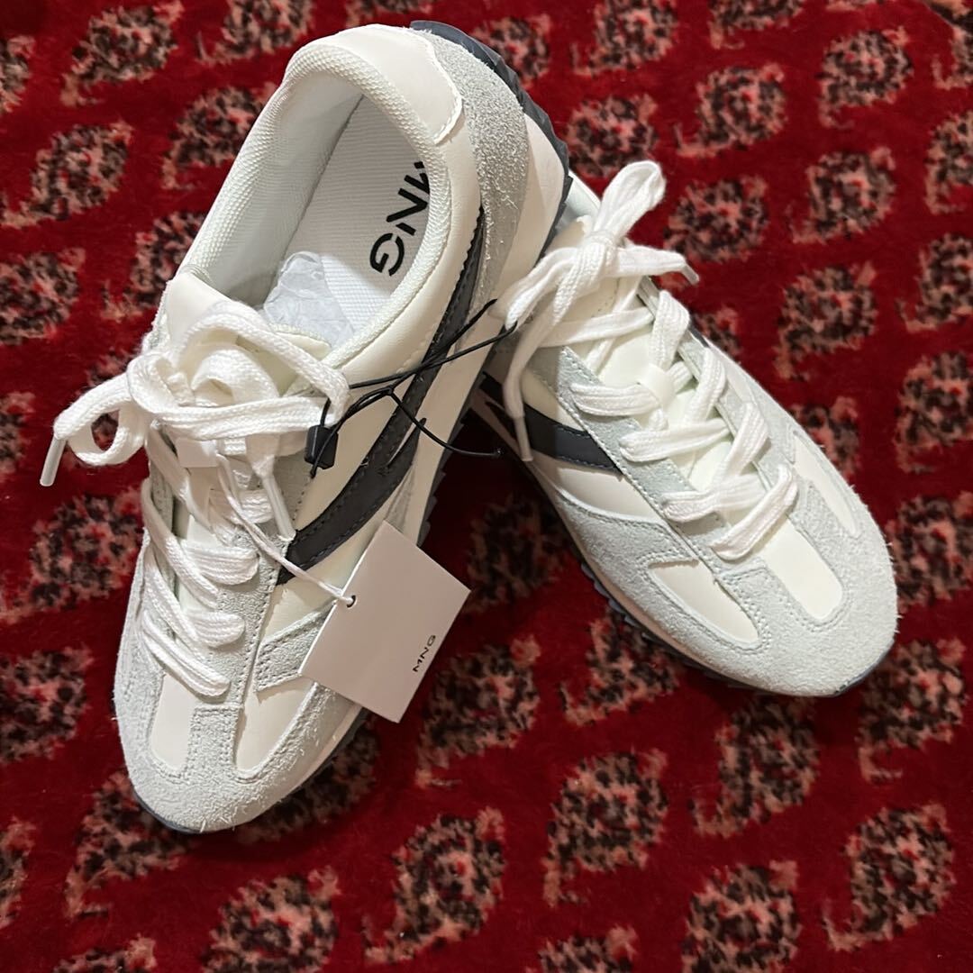 #MANGO Ayakkabı Beyaz Sneaker Ayakkabı — görsel 4/4