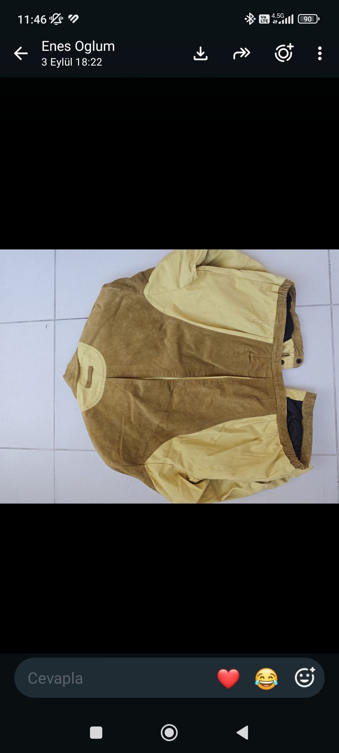%100 Deri Bomber Ceket — görsel 5/7