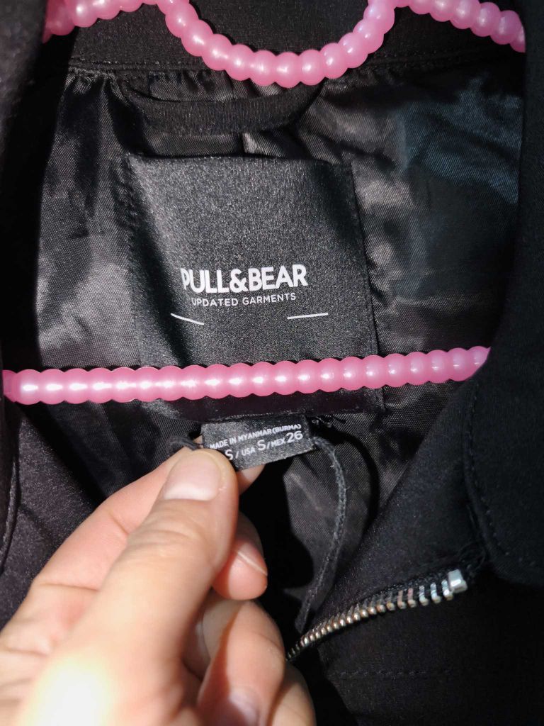 Pull & Bear Siyah Ceket — görsel 3/4