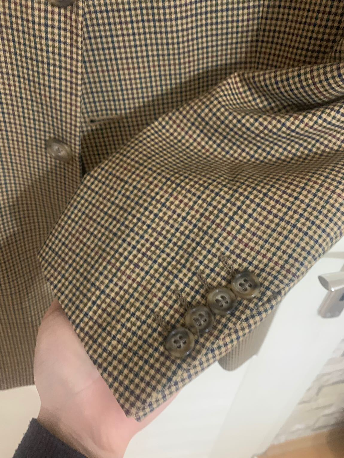 Ekose Blazer Ceket — görsel 4/6