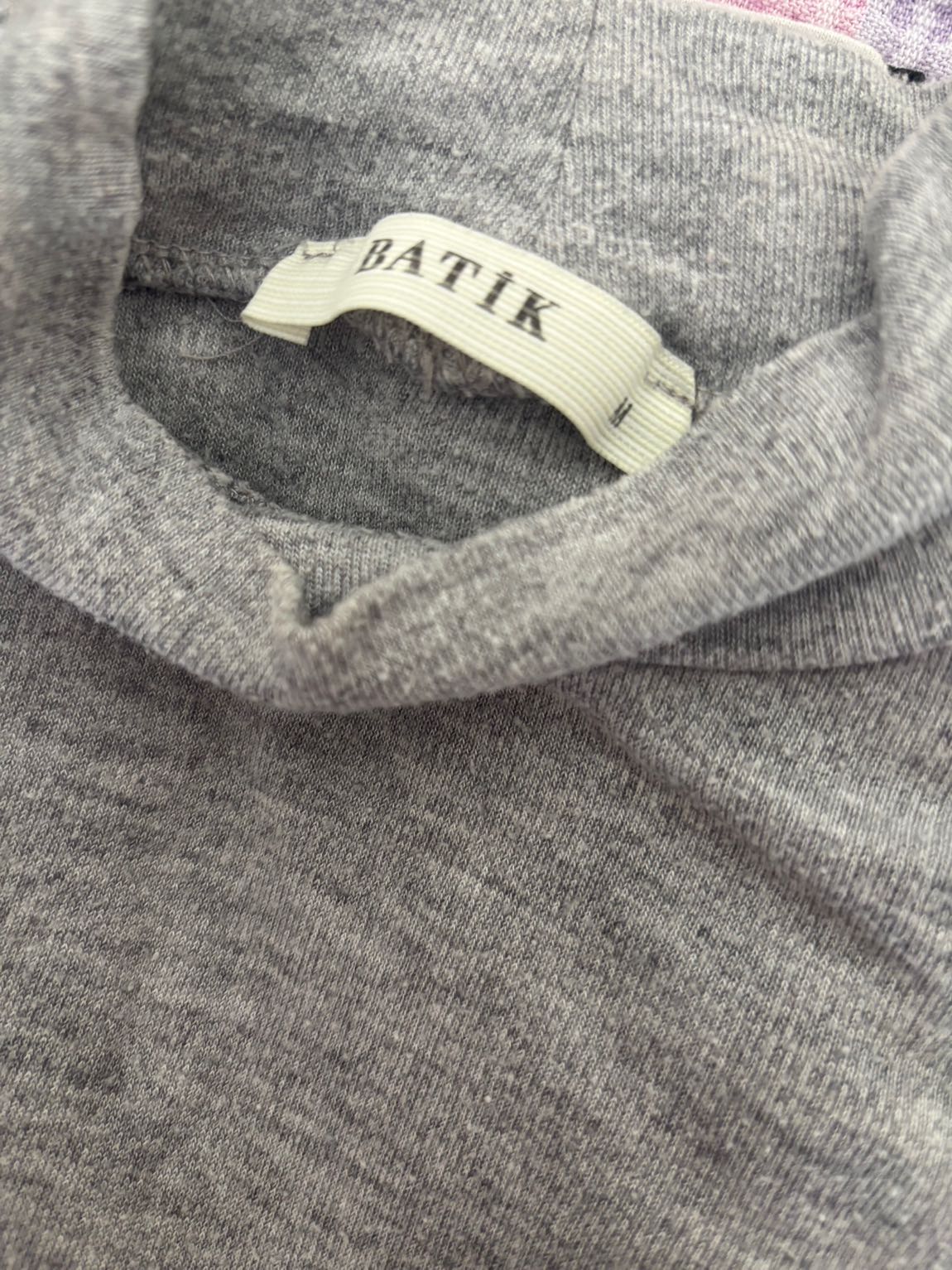 Gri Basic Bluz — görsel 3/3