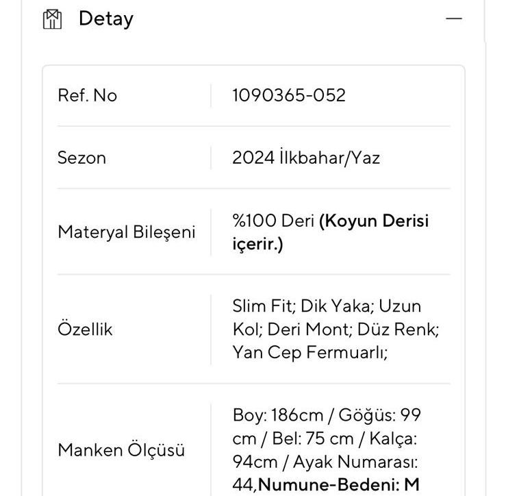 Network Siyah Deri Ceket — görsel 12/12