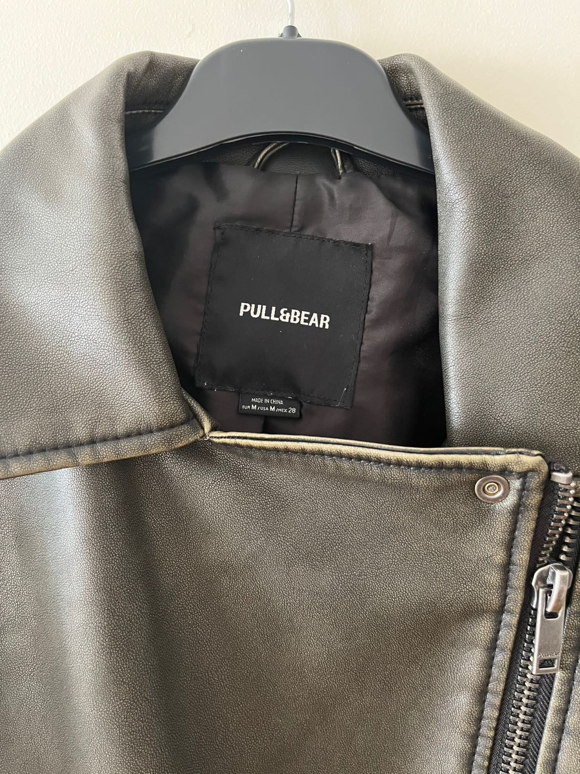 Pull & Bear Deri Ceket — görsel 3/4