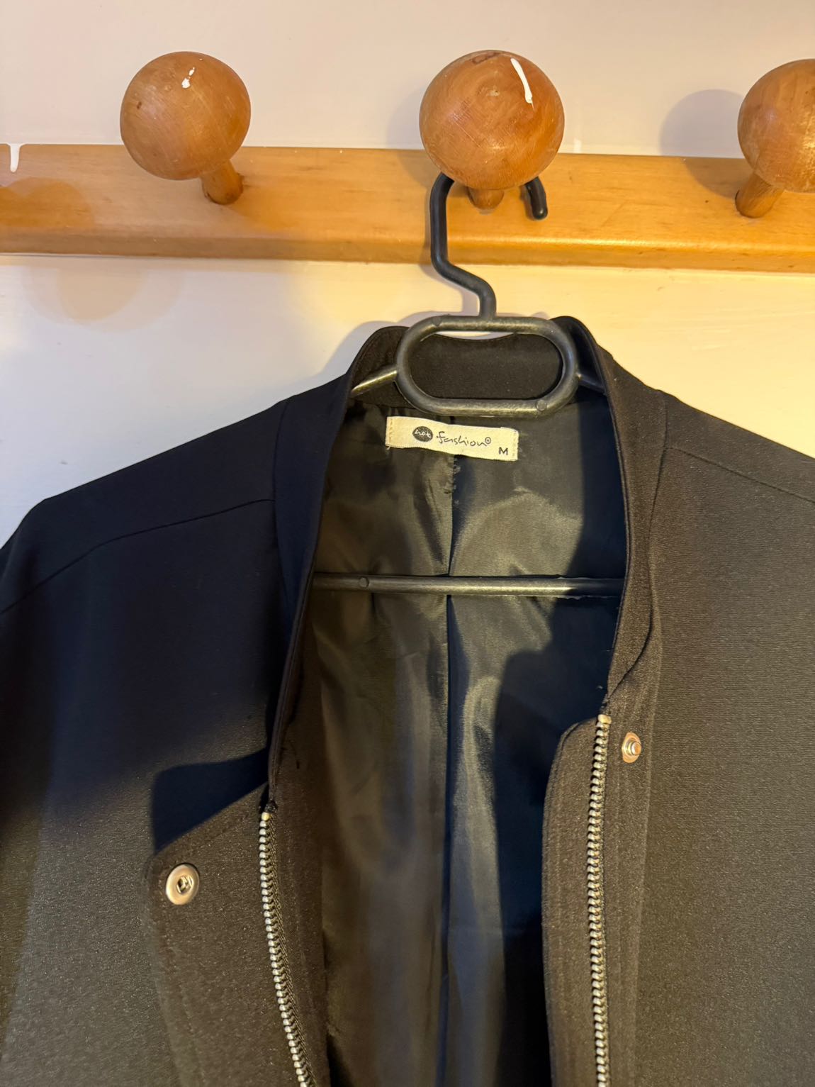 Siyah Bomber Ceket — görsel 2/6