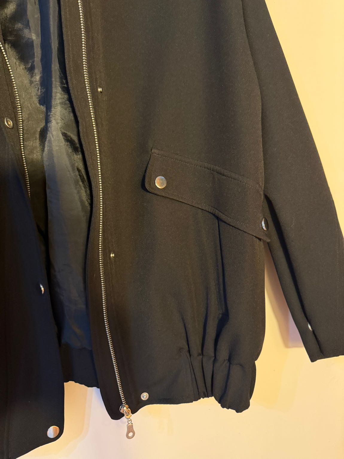 Siyah Bomber Ceket — görsel 3/6