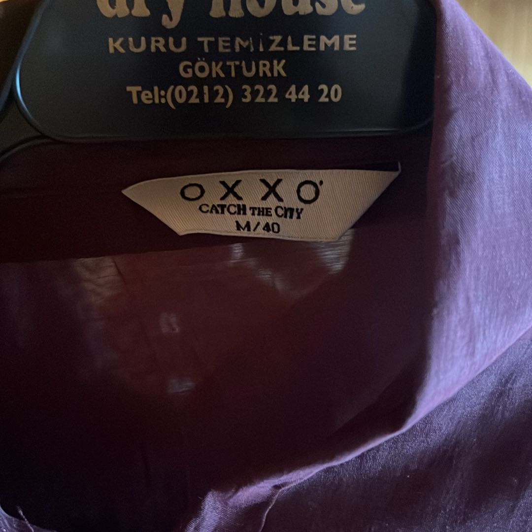 Tül Bordo Gömlek — görsel 2/4