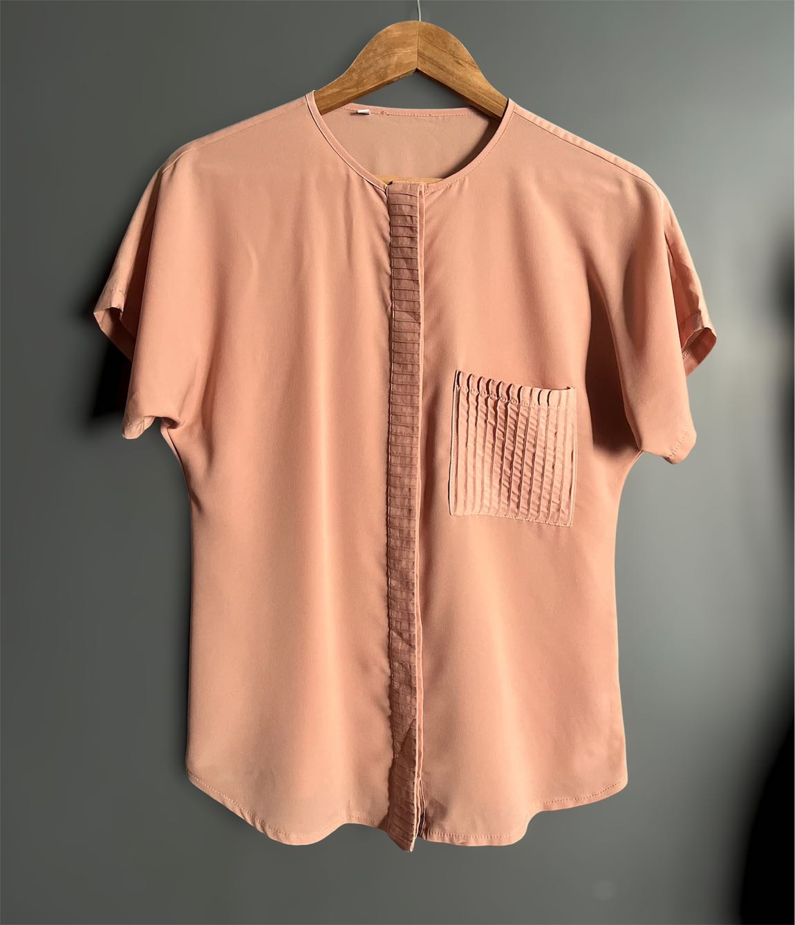 FABRİKA pudra pembe gömlek — görsel 2/7