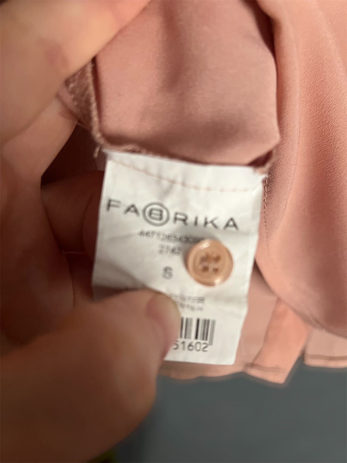 FABRİKA pudra pembe gömlek — görsel 6/7