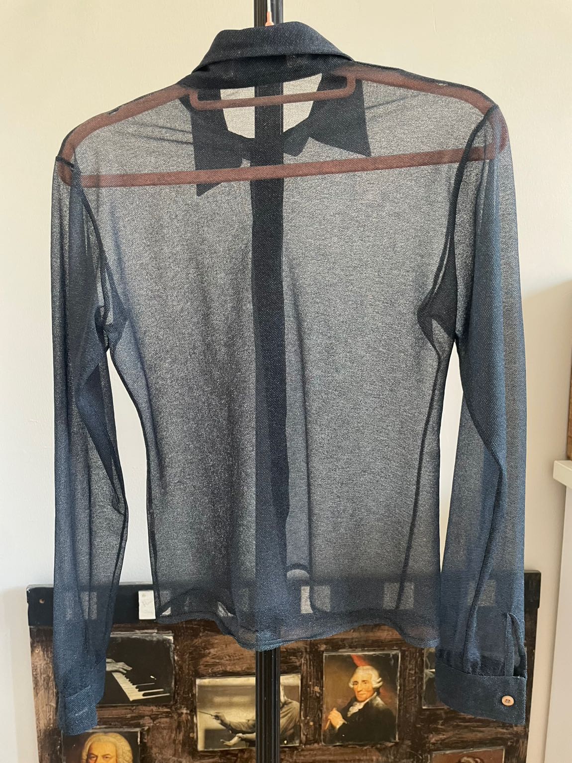 Polo Garage Şeffaf Tül Gömlek — görsel 6/6
