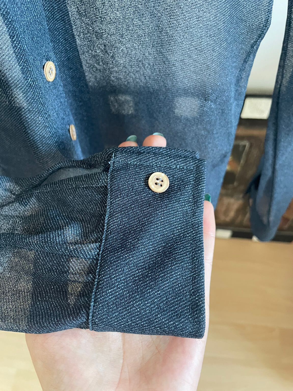 Polo Garage Şeffaf Tül Gömlek — görsel 4/6
