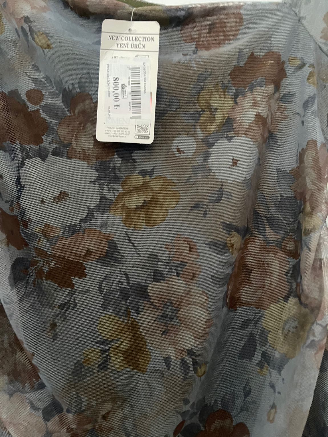 Çiçek Desenli mini Elbise — görsel 9/9
