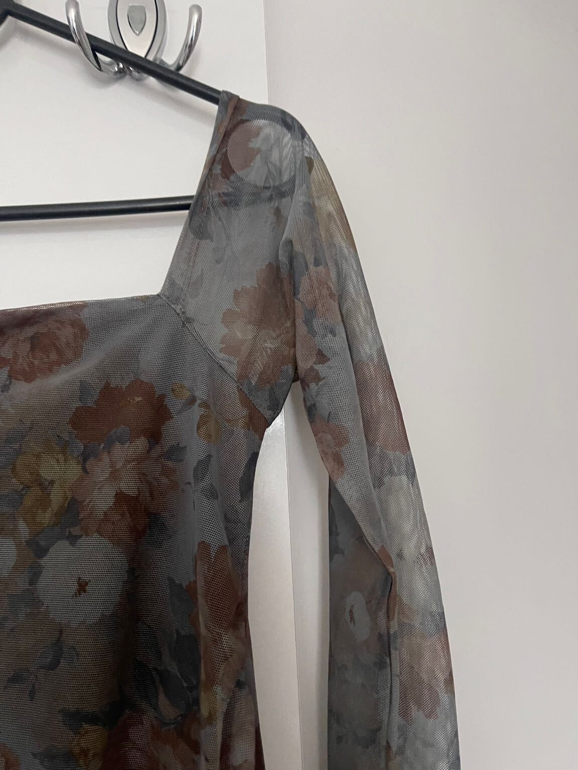Çiçek Desenli mini Elbise — görsel 6/9