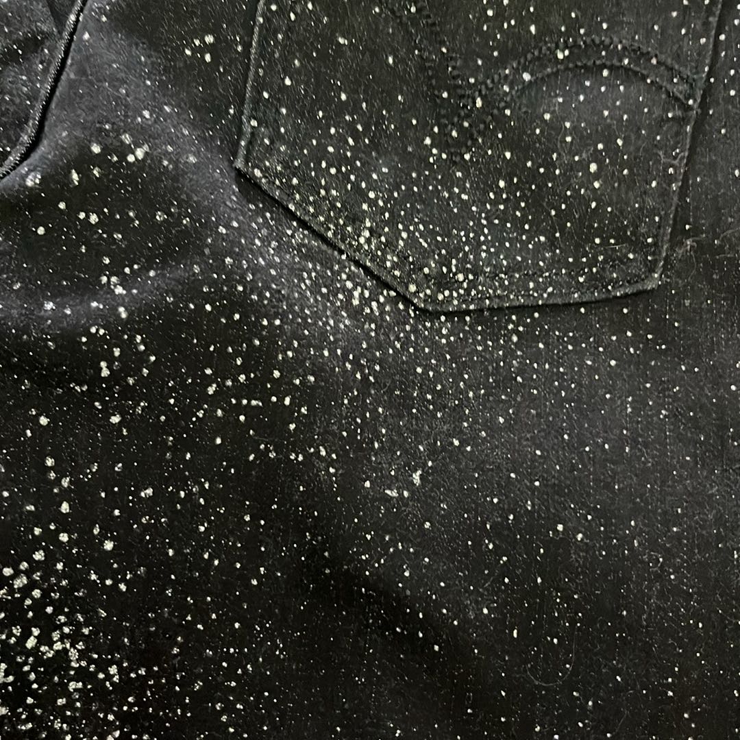 Levi's Siyah Simli Desenli Jeans — görsel 4/7