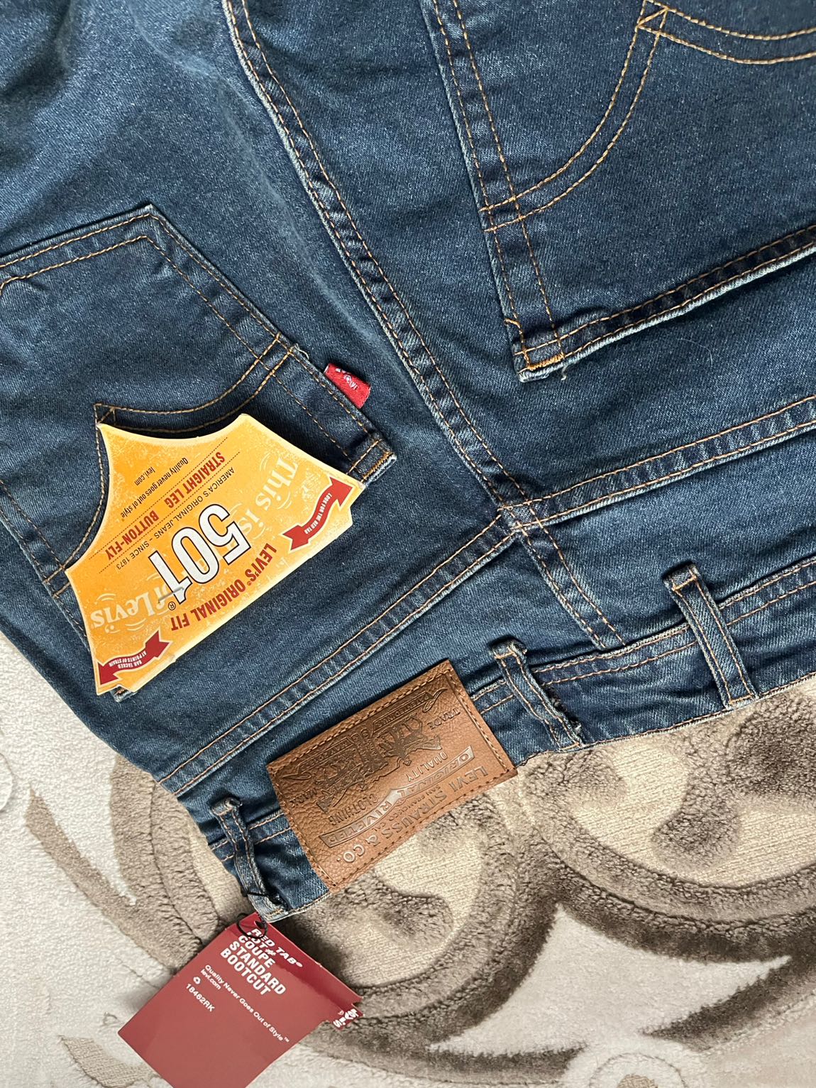 Levis 501 Erkek Pantolon Orjinal Fit — görsel 4/6