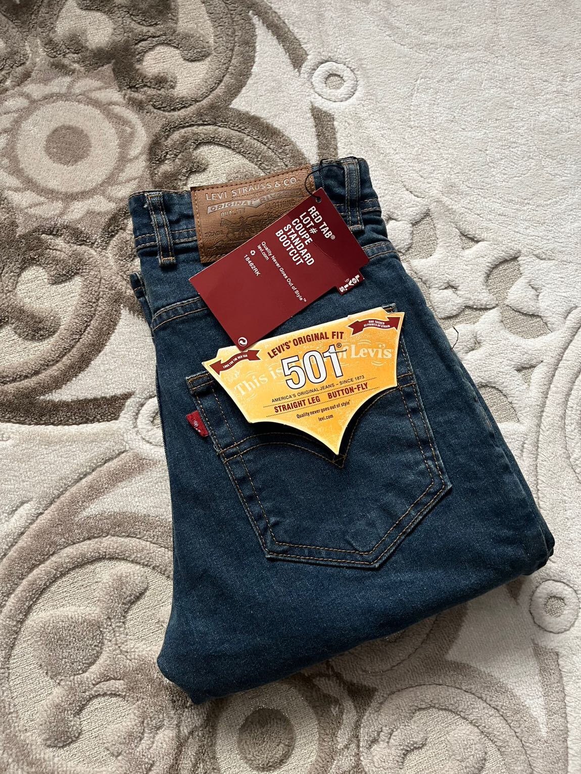 Levis 501 Erkek Pantolon Orjinal Fit — görsel 5/6
