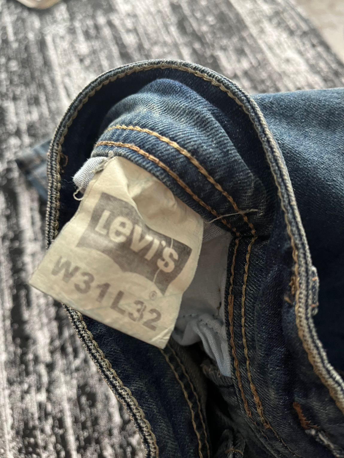 Levis 501 Erkek Pantolon Orjinal Fit — görsel 6/6