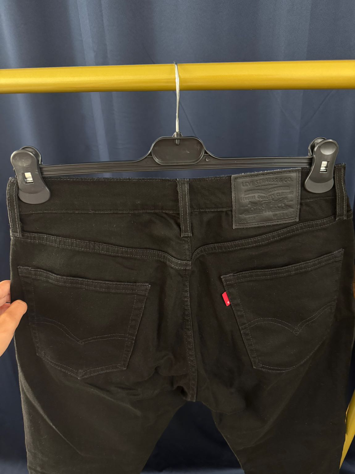 Levi's Siyah erkek Jean Pantolon — görsel 6/7