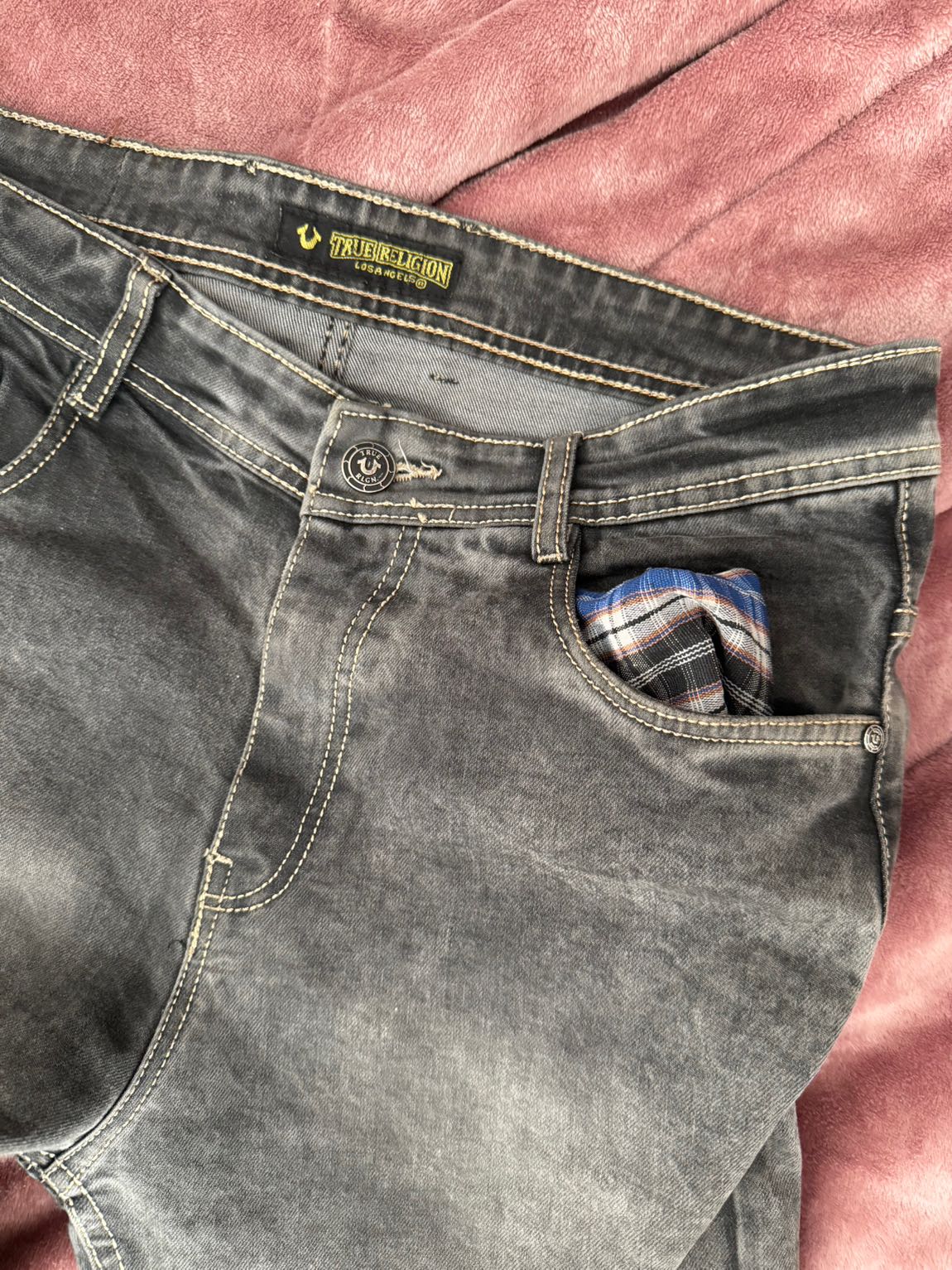 Gri Jeans Pantolon — görsel 5/6
