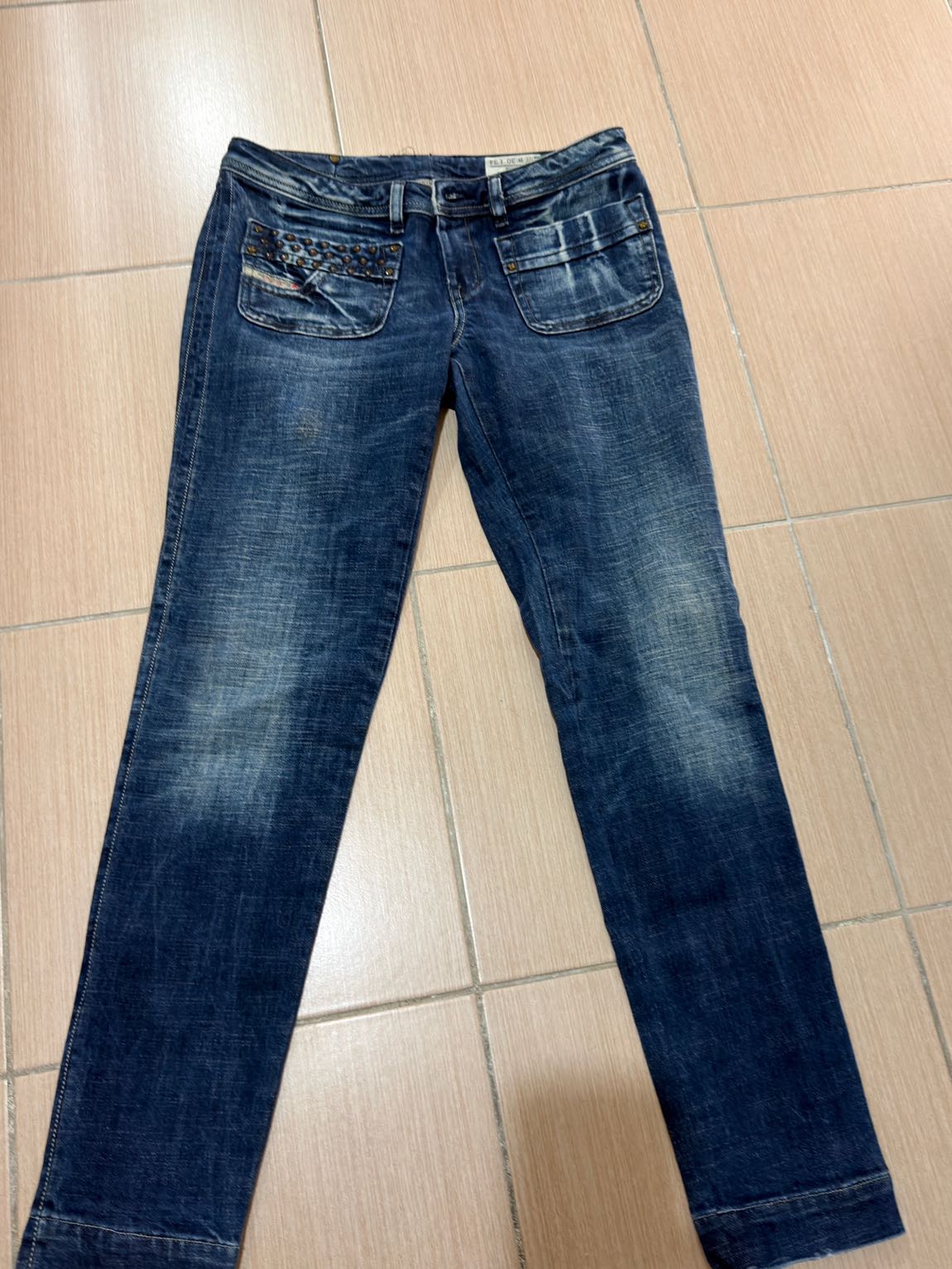 Diesel Mavi Kot Pantolon — görsel 6/8