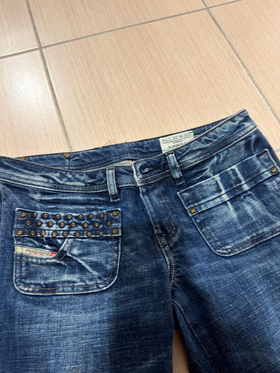 Diesel Mavi Kot Pantolon — görsel 8/8