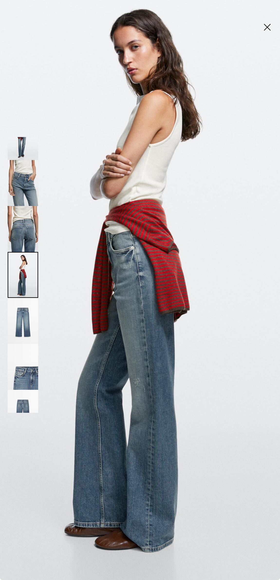 Massimo Dutti Bootcut Jean — görsel 2/6