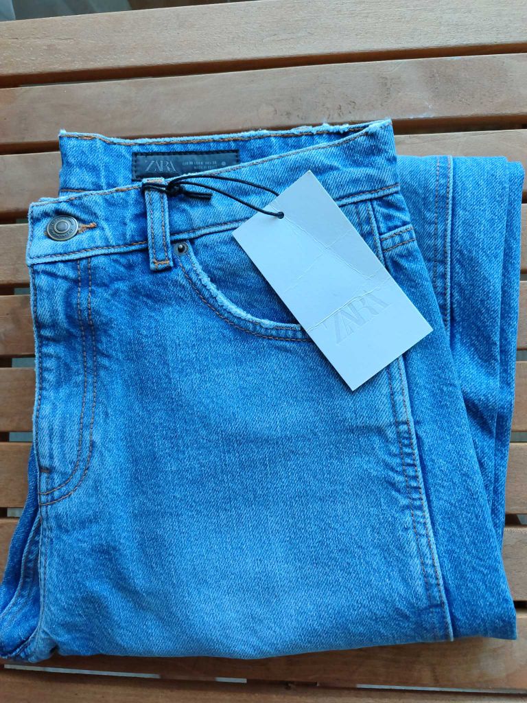 Zara Collectıon Kavisli Orta Bel Jean — görsel 5/6