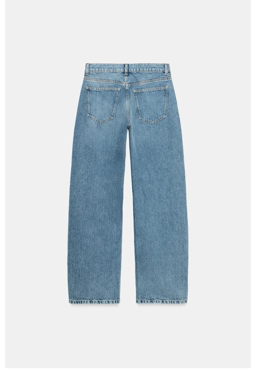 Zara Collectıon Kavisli Orta Bel Jean — görsel 3/6
